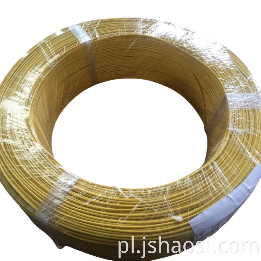 Silikonowa izolacja gumowa kabel odporny na wysoką temperaturę Silicone rubber insulation High-temperature resistant cable